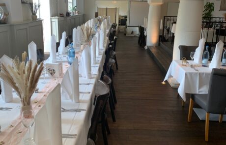 Hochzeitstafel im Gewölbe von I Fratelli
