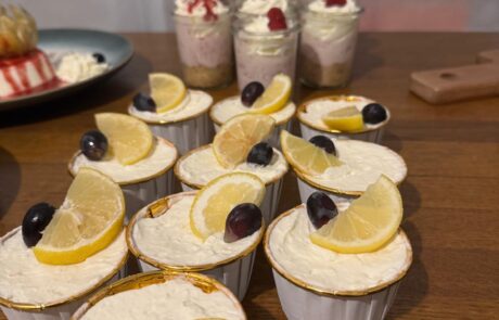 Dessertauswahl für eine Feier